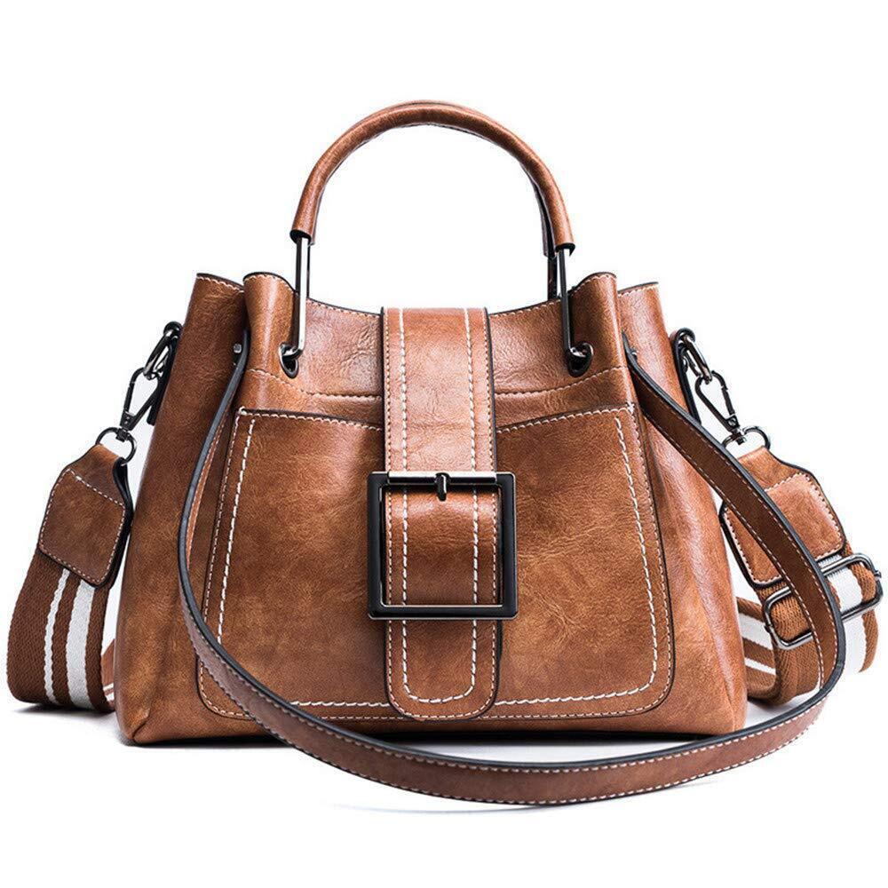 Classic Brown Women's Satchel Handbag
